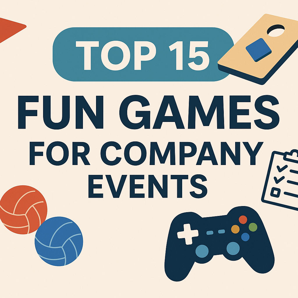 Fun Games for Company Events blog featured image