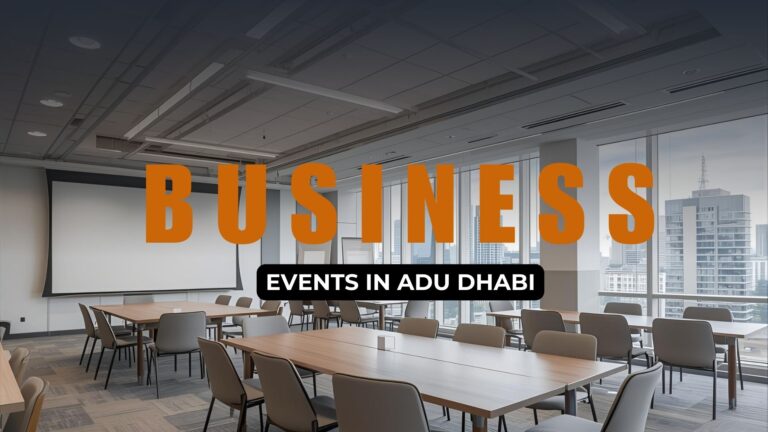Why Good Vibes is Ideal for Business Events in Abu Dhabi